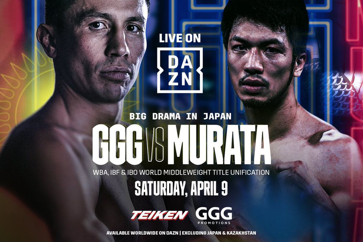 GGG vs. Murata Poster March 28, 2022