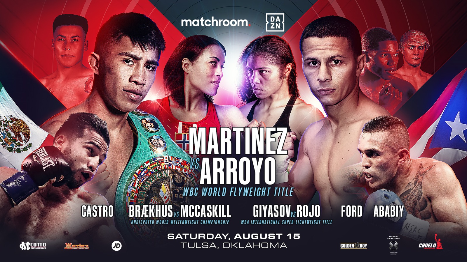 Martinez vs. Arroyo Poster March 28, 2022