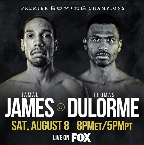 James vs. Dulorme  Poster March 29, 2022