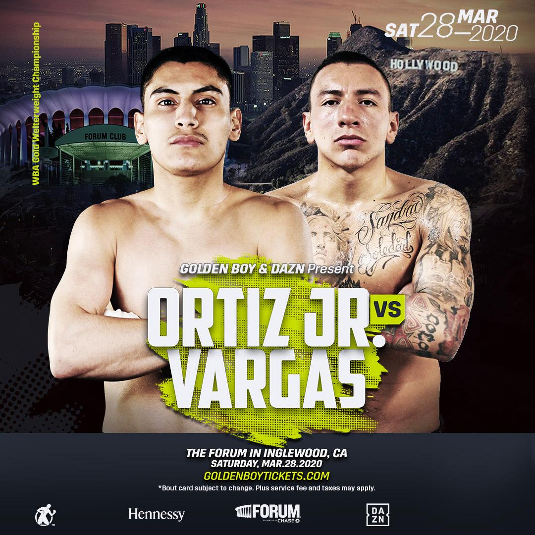 Ortiz Jr. vs. Vargas Poster March 30, 2022