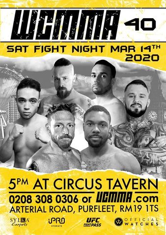 Warrior Challenge 40 Poster April 02, 2022