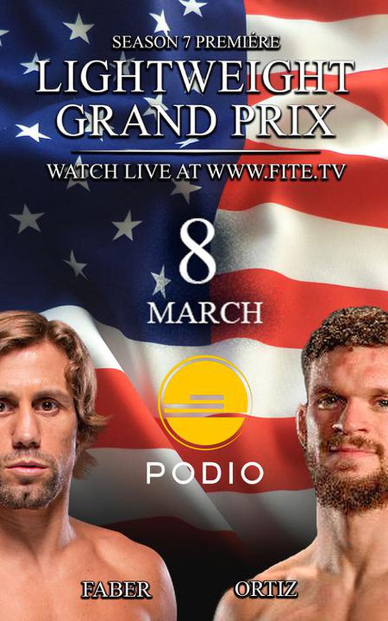 Copa Podio - Urijah Faber vs Dustin Ortiz Poster April 02, 2022
