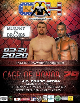 Cage of Honor 79 Poster April 03, 2022