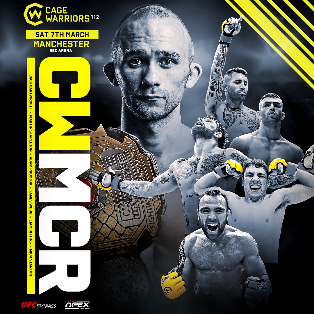 CW - Cage Warriors Poster April 03, 2022