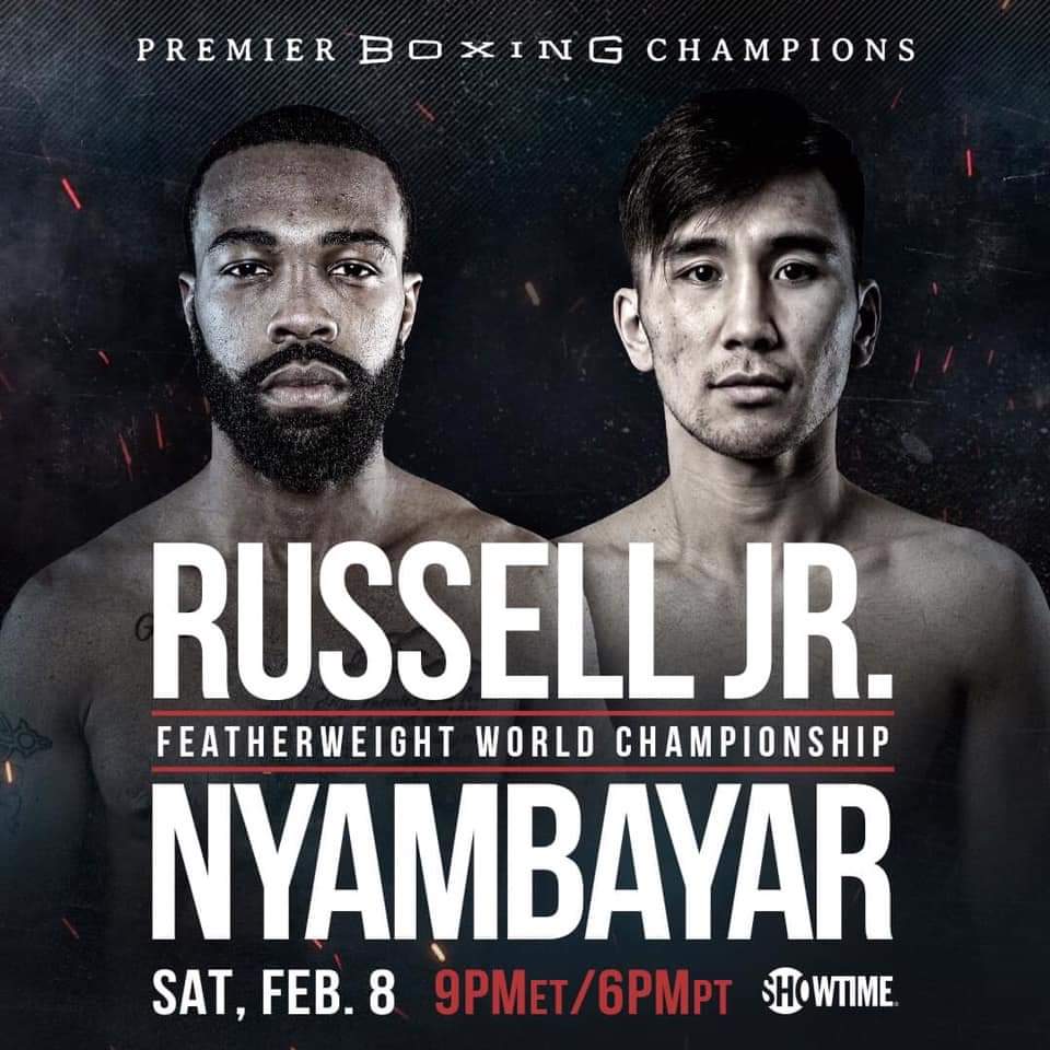 Russell vs. Nyambayar Poster April 04, 2022
