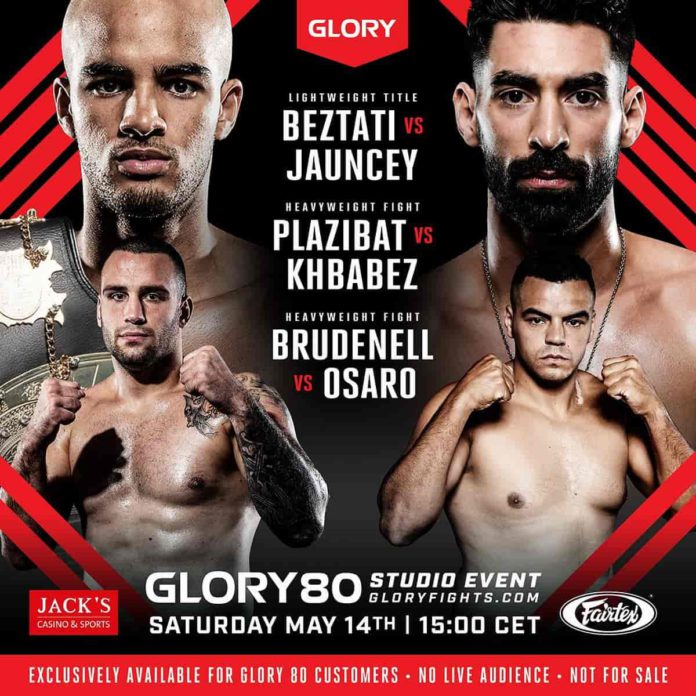 GLORY 80 Studio Poster April 11, 2022