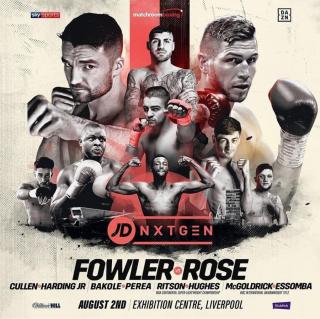 Fowler vs. Rose Poster April 15, 2022