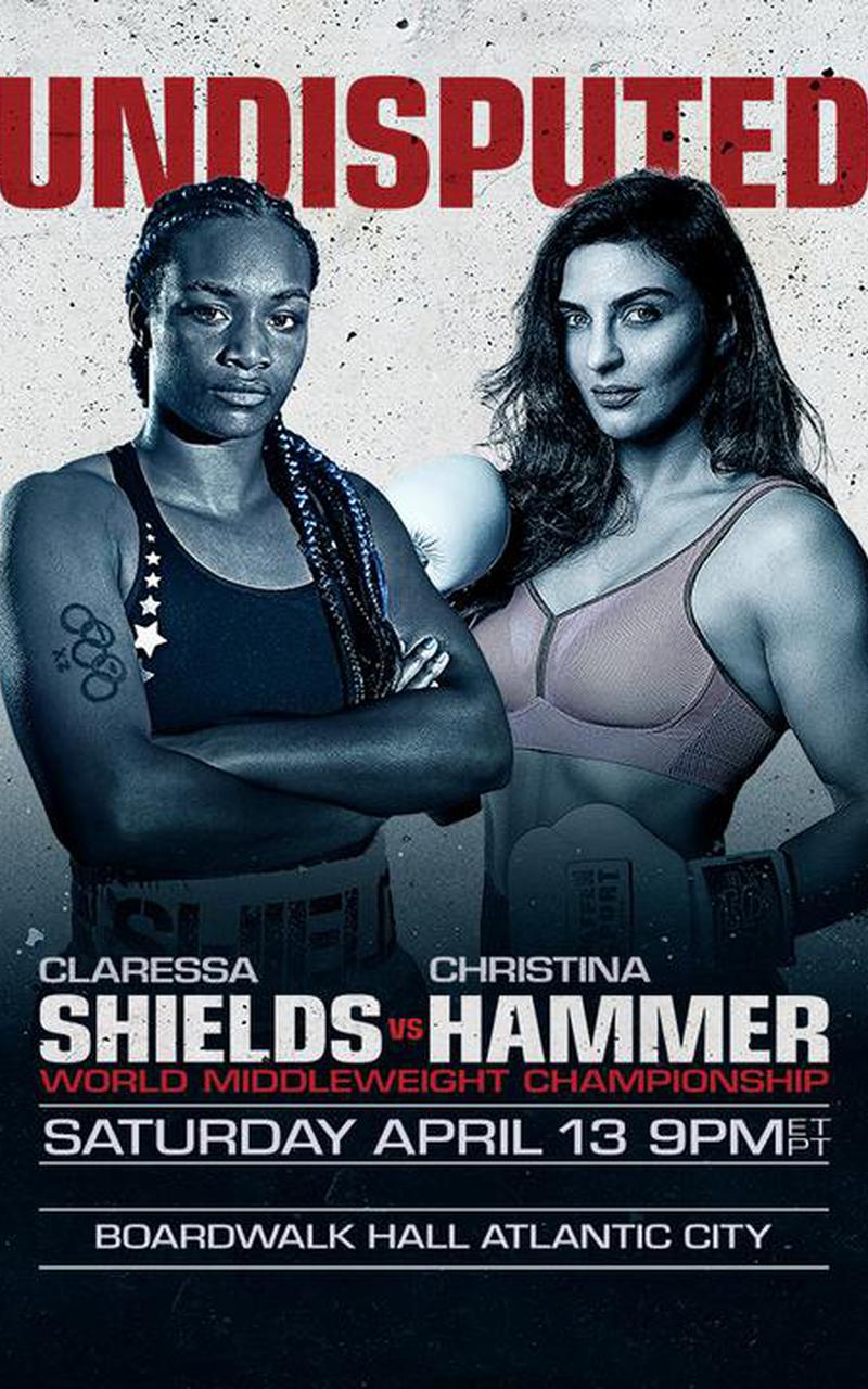 Shields vs. Hammer Poster April 22, 2022