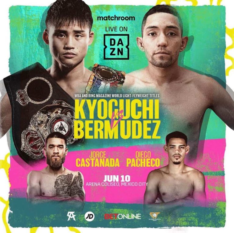 Kyoguchi vs. Bermudez Poster May 02, 2022