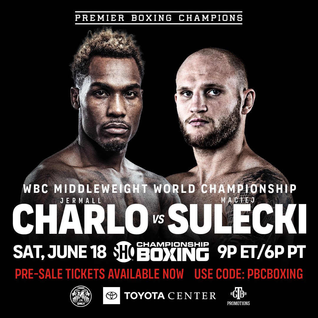Charlo vs. Sulecki Poster May 02, 2022