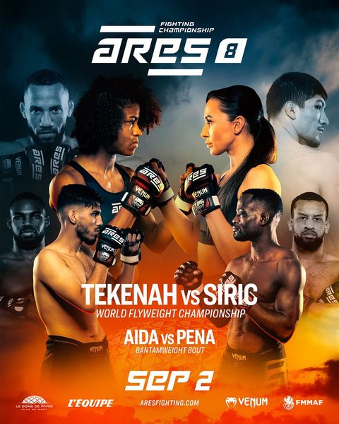 Ares FC 8 Poster June 27, 2022