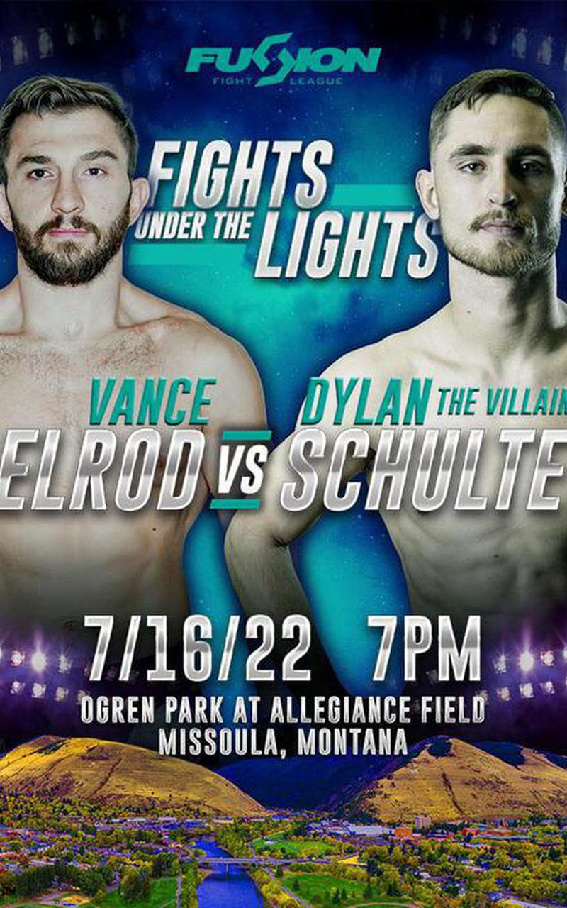 Fusion Fight League - Missoula, MT Poster July 10, 2022
