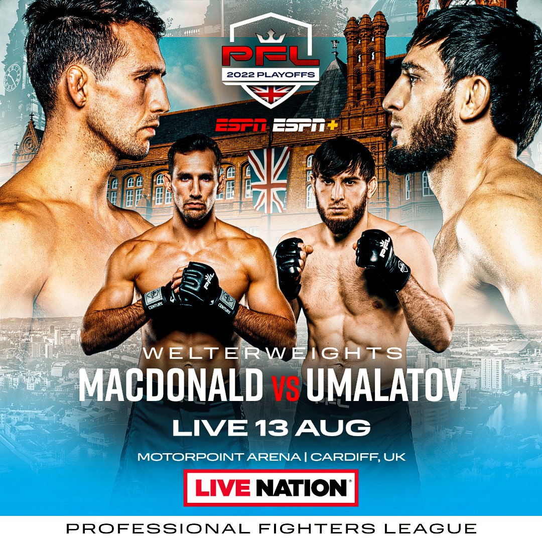 Professional Fighters League - PFL 8: 2022 Playoffs Poster August 10, 2022