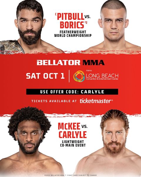 Bellator 286 Poster September 04, 2022