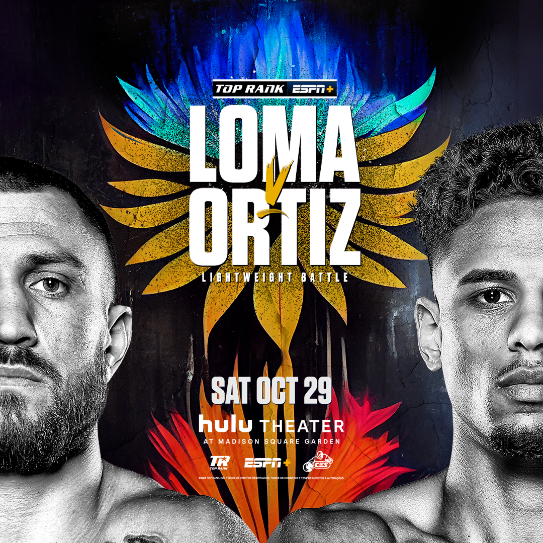 Lomachenko vs. Ortiz Poster September 25, 2022