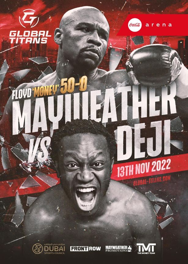 Mayweather vs. Deji Poster November 01, 2022