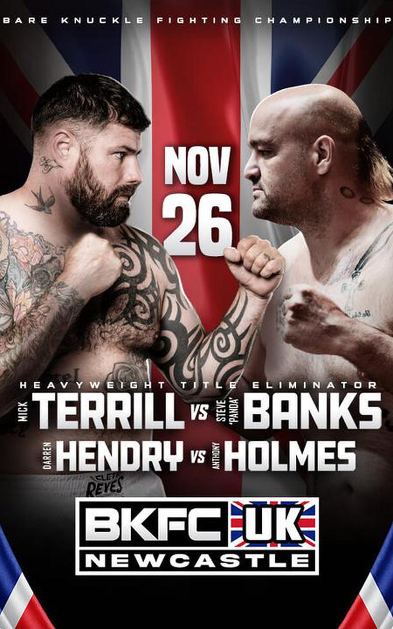 BKFC Newcastle Poster November 20, 2022