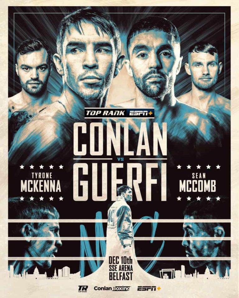 Conlan vs. Guerfi Poster December 06, 2022