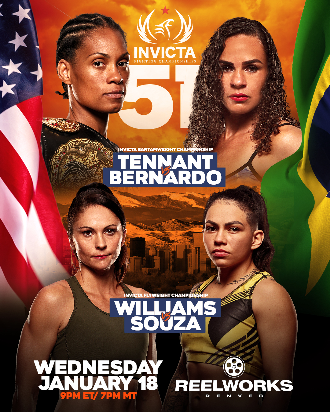 Invicta FC 51 Poster December 20, 2022