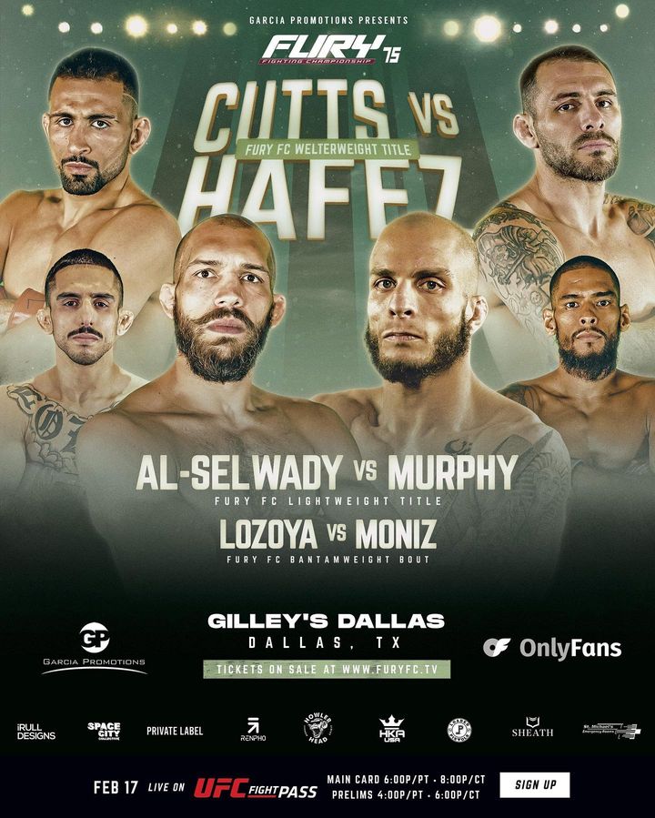 Fury FC 75 Poster January 04, 2023