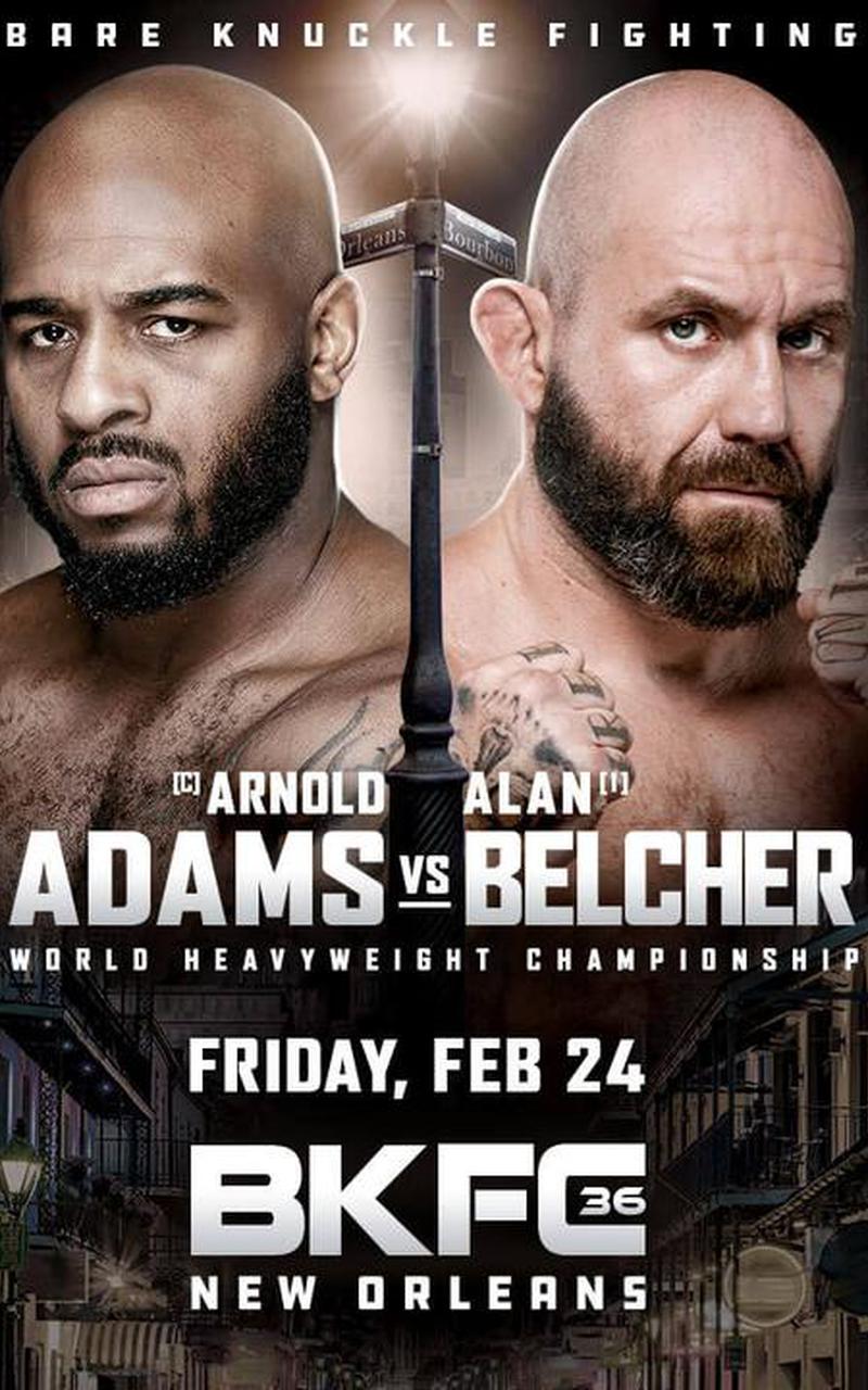 BKFC 36 Poster January 08, 2023