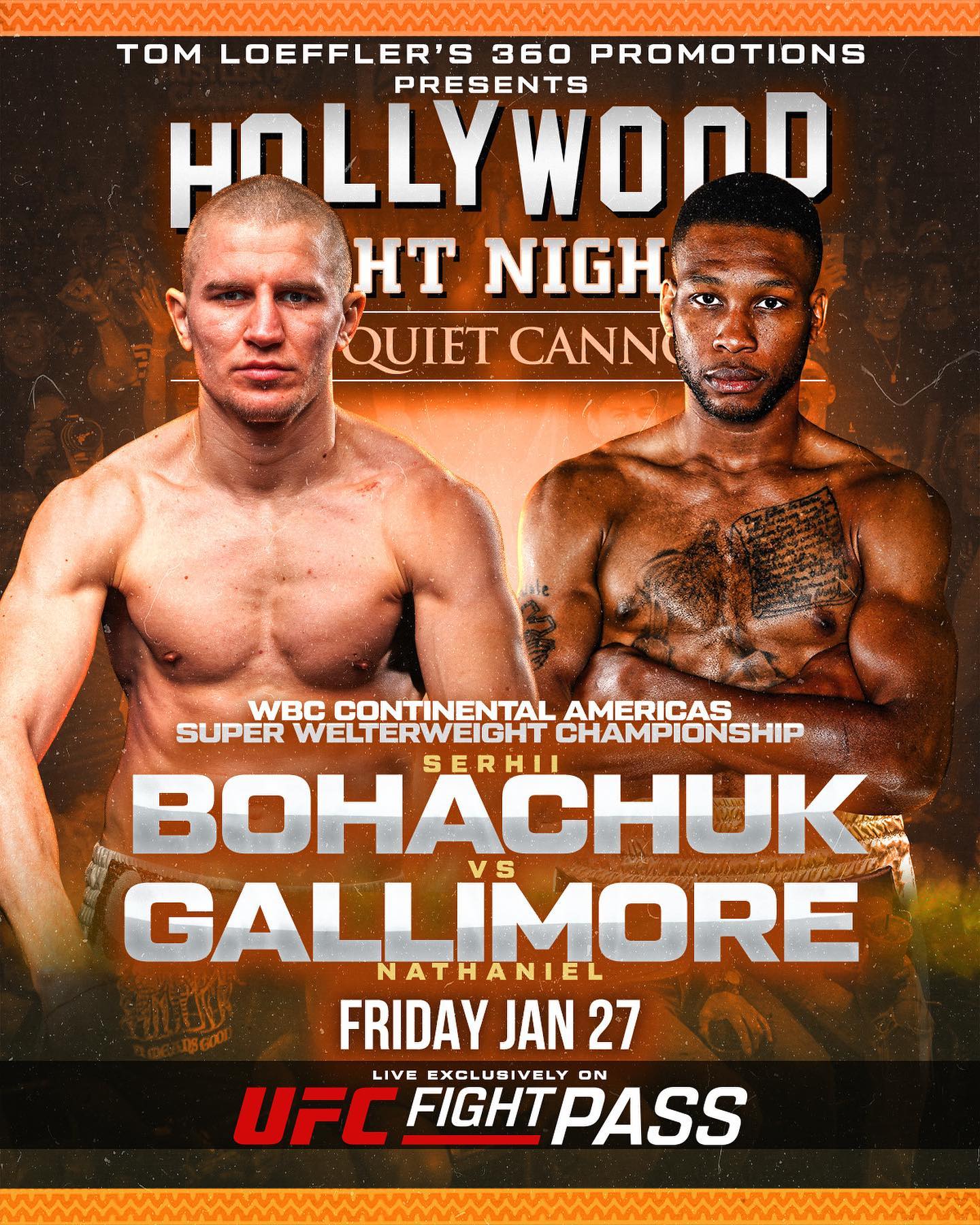Bohachuk vs. Gallimore Poster January 08, 2023