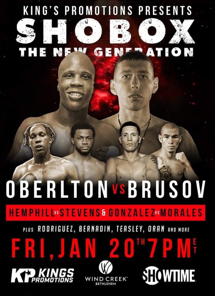 Oberlton vs. Brusov Poster January 15, 2023