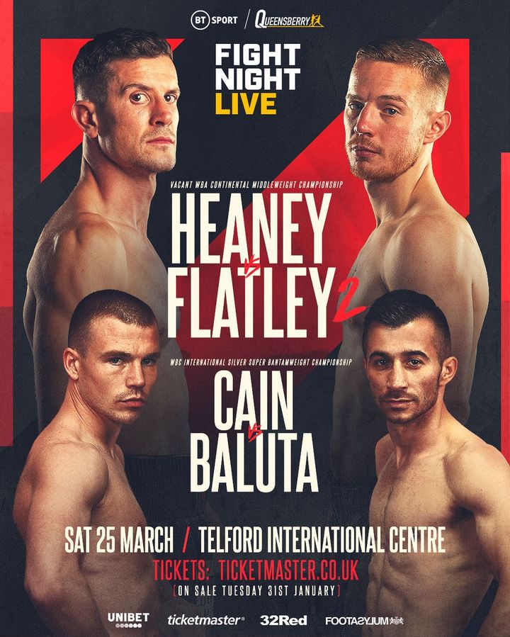 Heaney vs. Flatey 2 Poster January 30, 2023