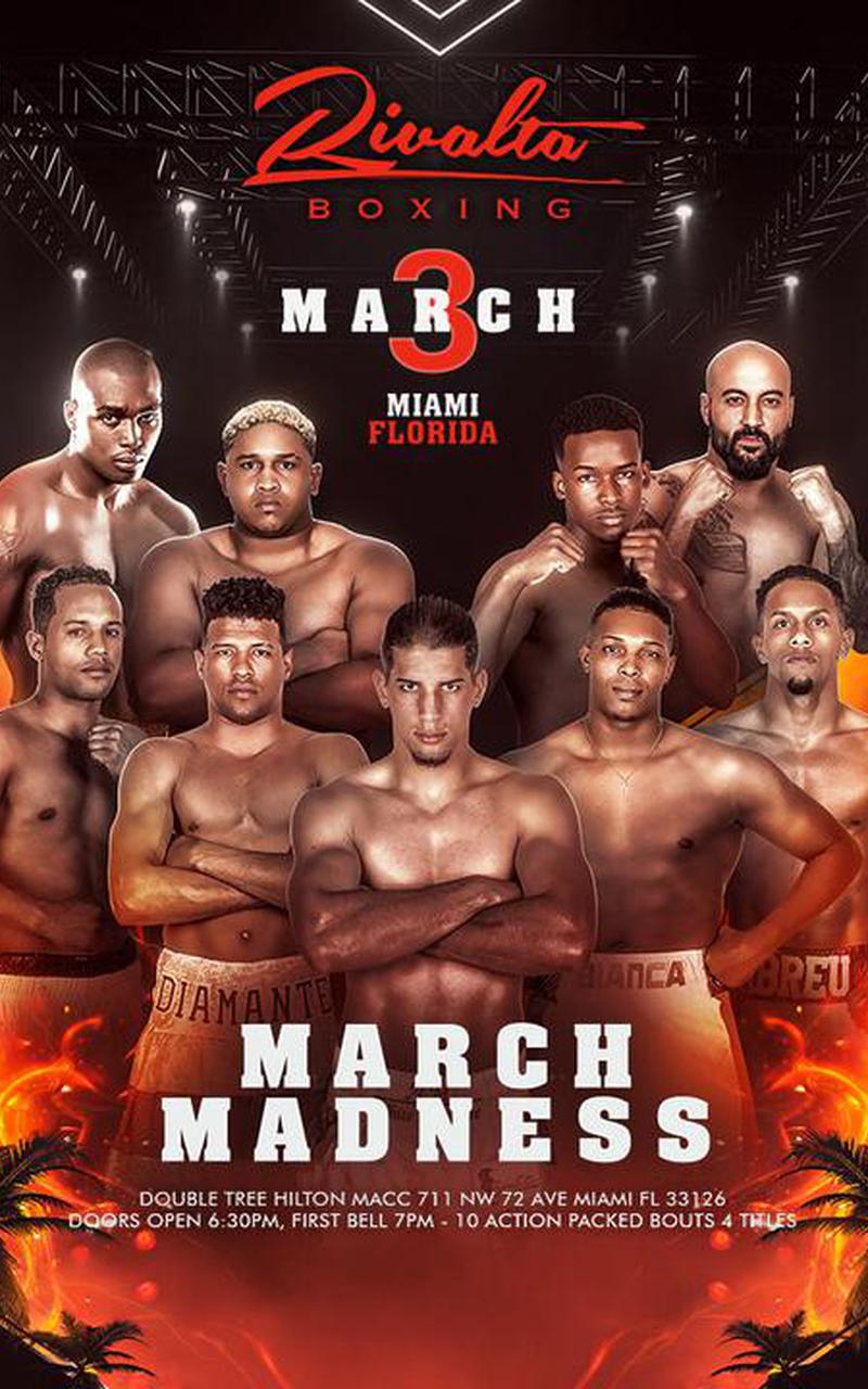 Rivalta Boxing - March Madness Poster February 26, 2023