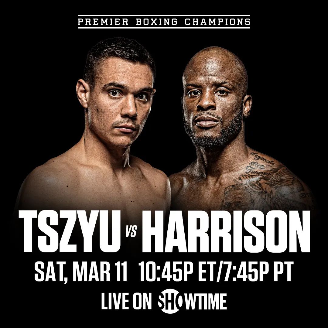 Tszyu vs. Harrison Poster March 06, 2023