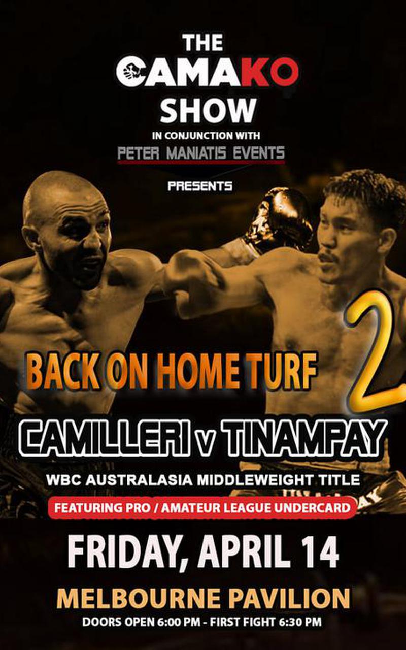 Camilleri vs. Tinampay Poster March 06, 2023