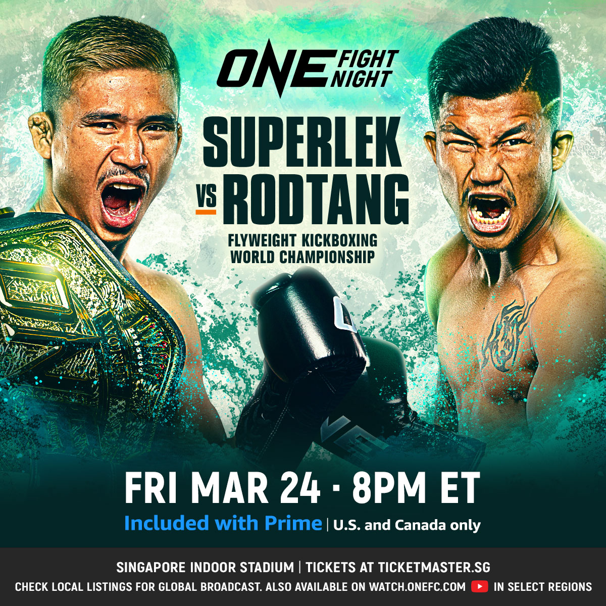One Fight Night 8 Poster March 20, 2023