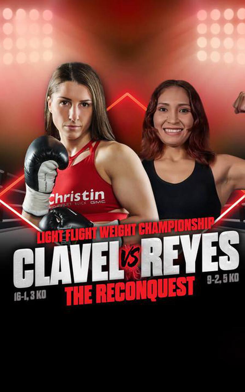 Clavel vs. Reyes Poster April 24, 2023