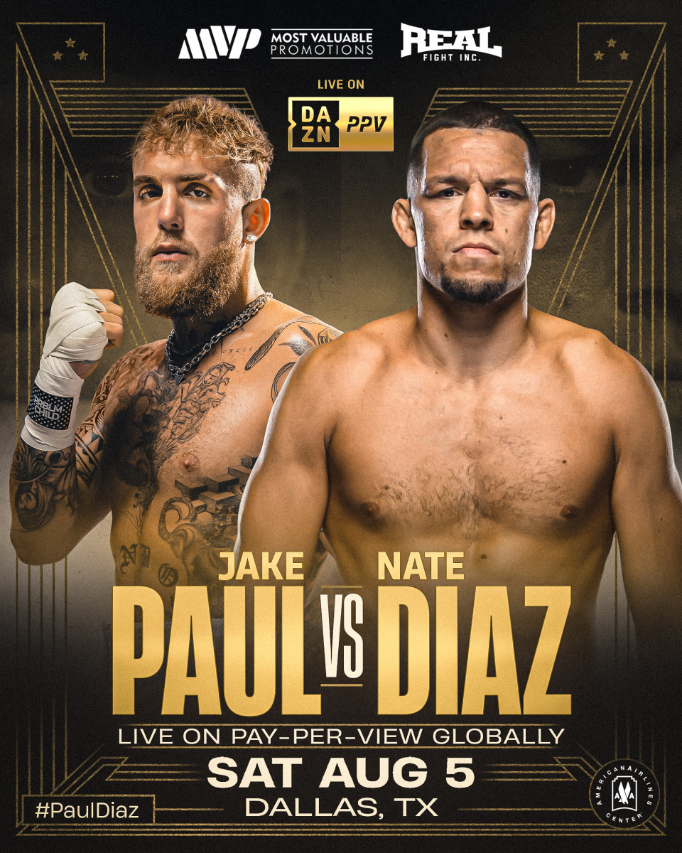 Paul vs. Diaz Poster April 24, 2023