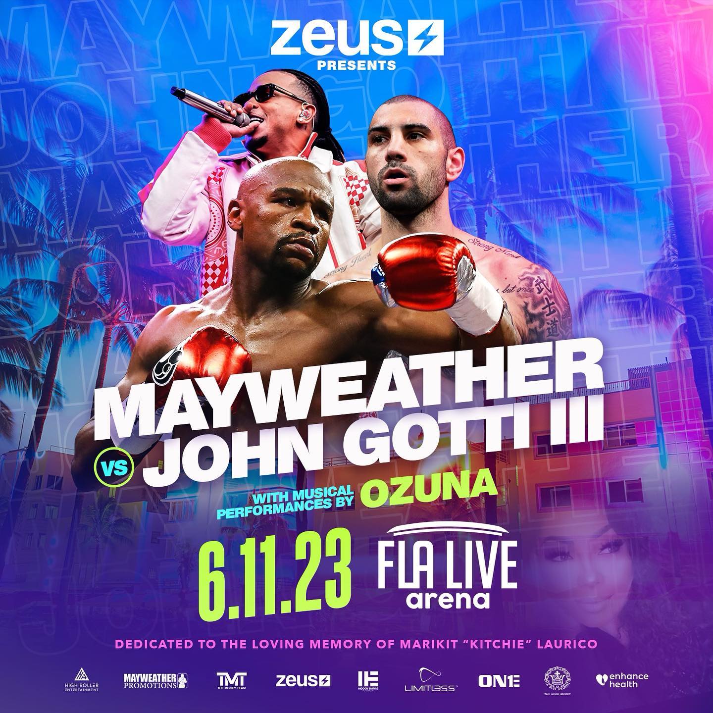 Mayweather vs. Gotti III Poster May 01, 2023