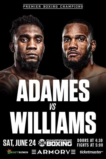 Adames vs. Williams Poster May 29, 2023