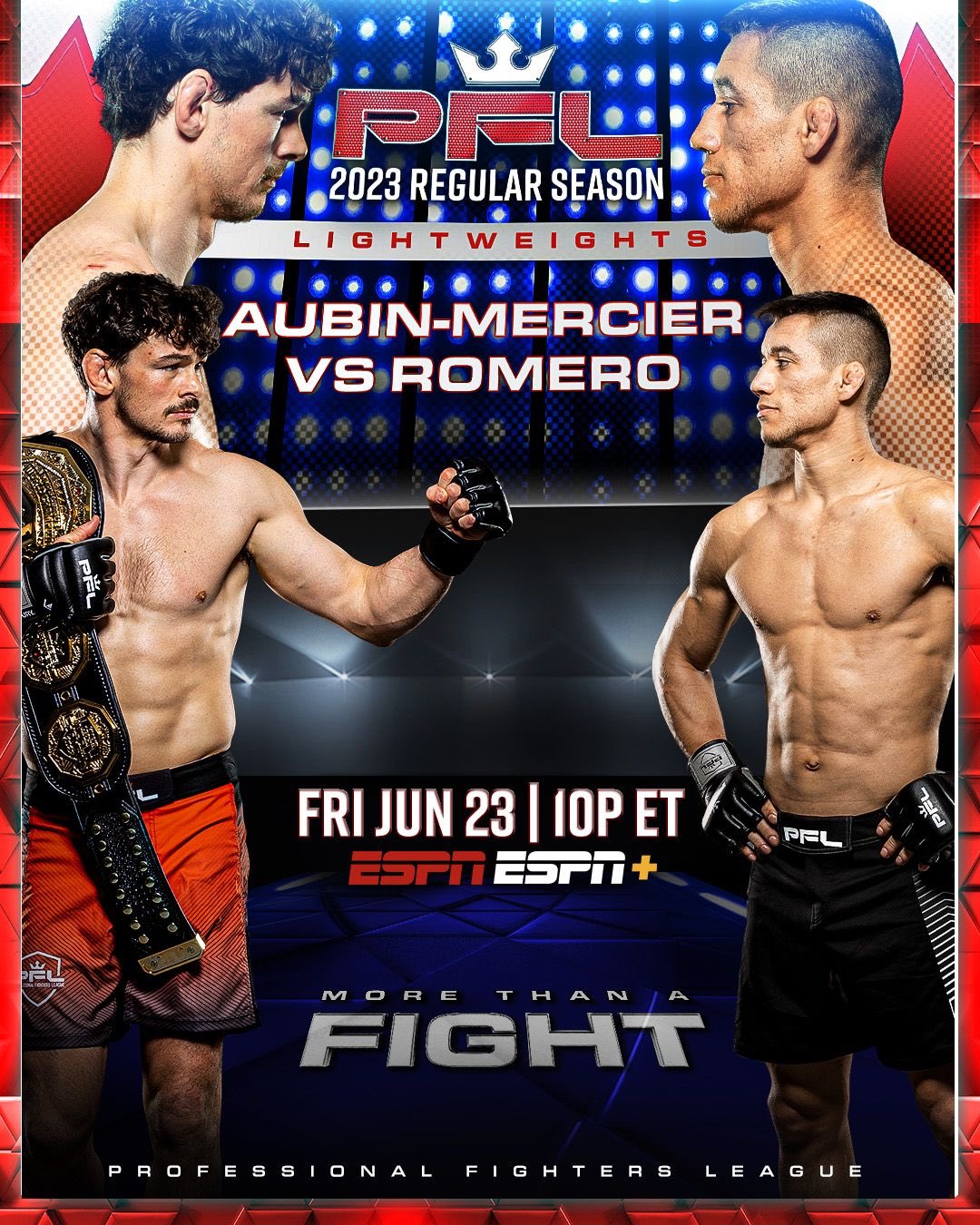 PFL 6: 2023 Regular Season Poster June 23, 2023