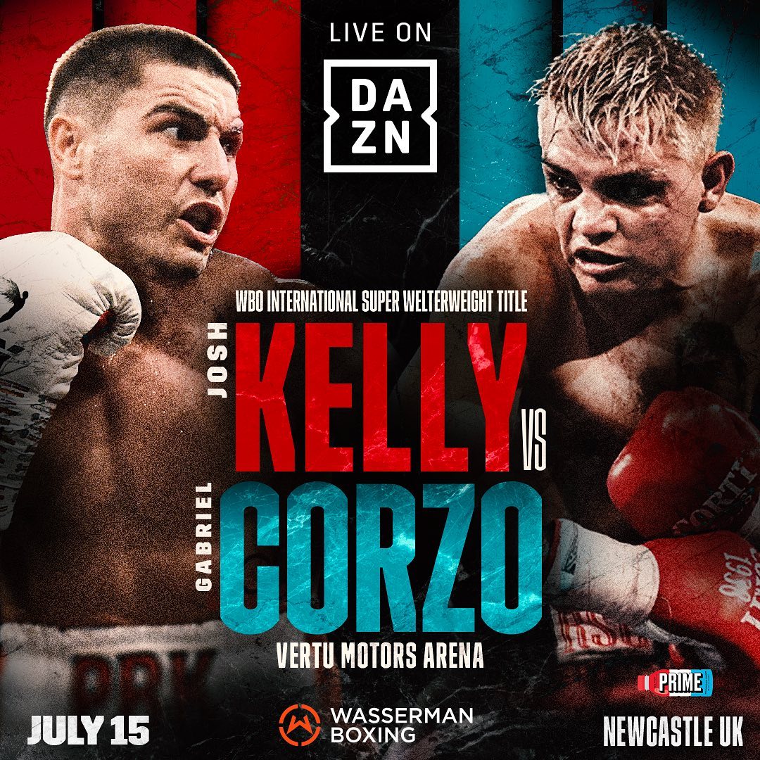 Kelly vs. Corzo Poster June 26, 2023