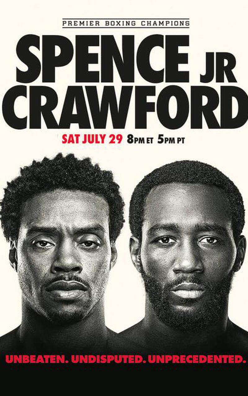 Spence vs. Crawford Poster July 26, 2023