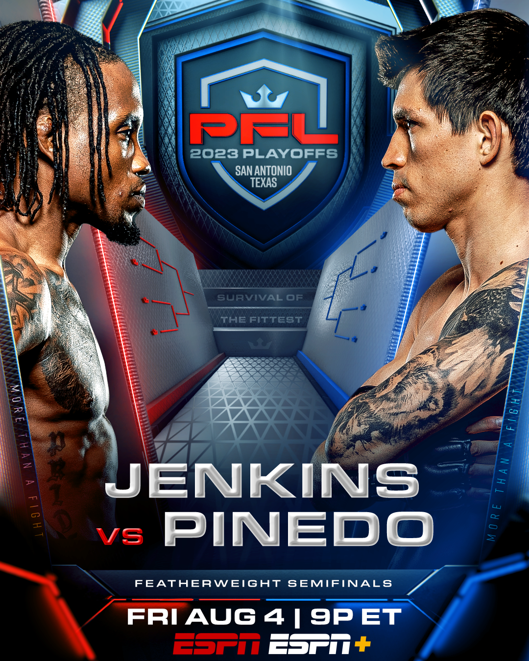 PFL 7: 2023 Playoffs Poster July 31, 2023