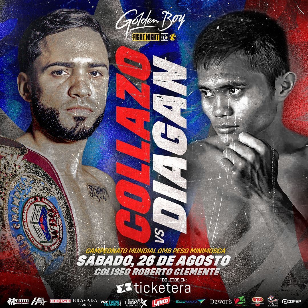 Collazo vs. Diagan Poster July 31, 2023