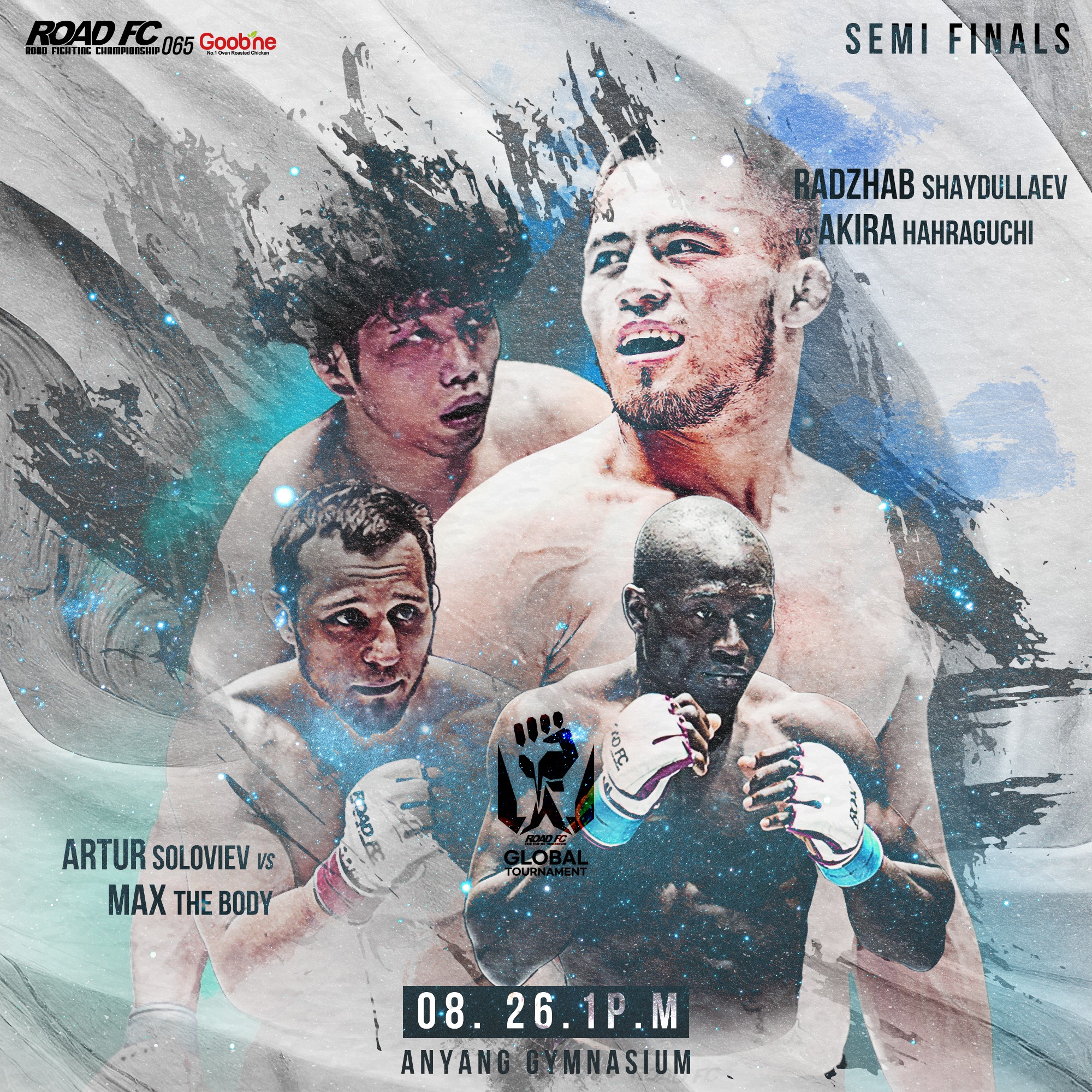 Road FC 65 Poster August 14, 2023