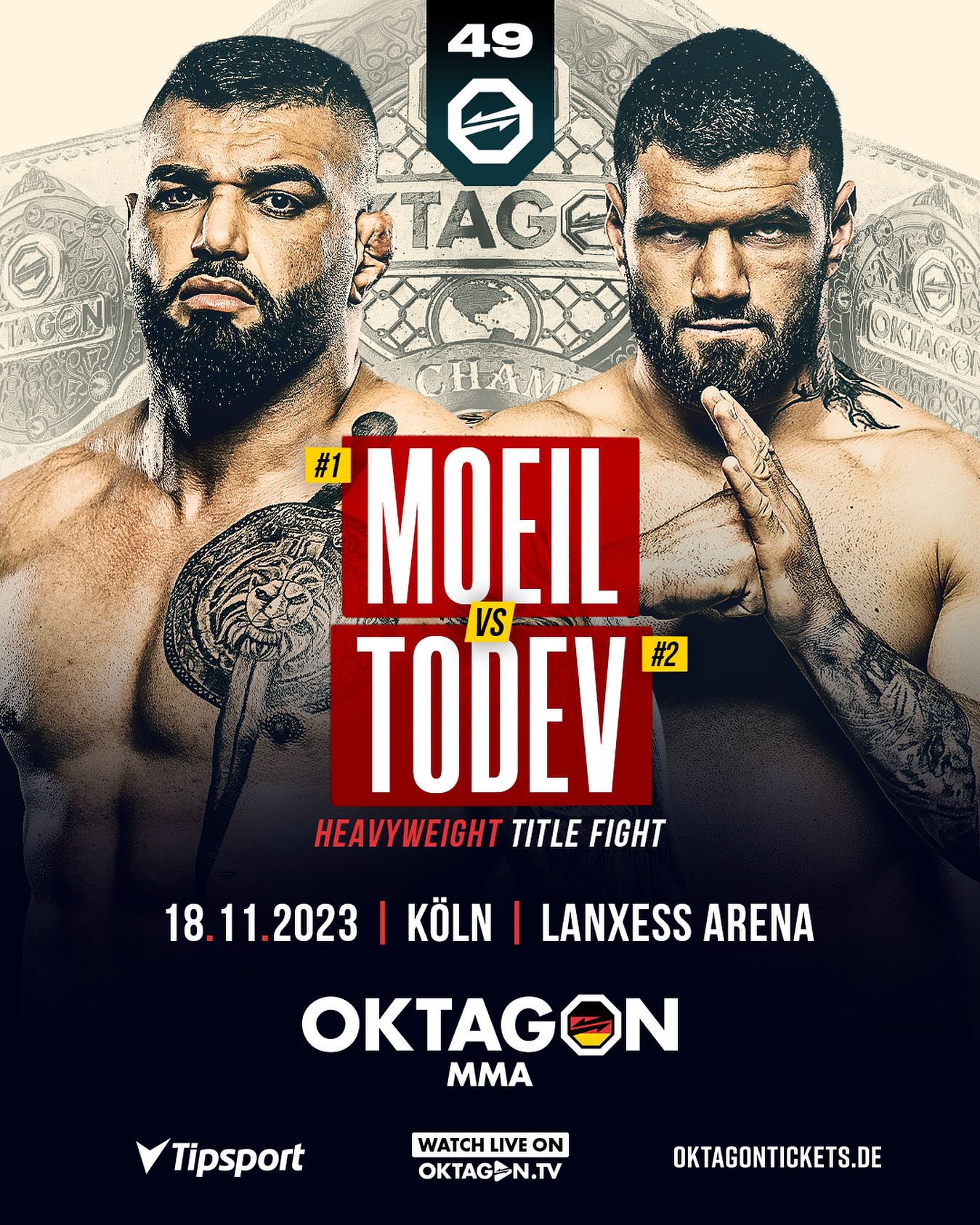Oktagon 49 Poster August 28, 2023