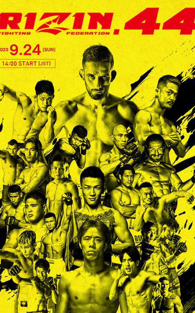 Rizin 44 Poster September 10, 2023