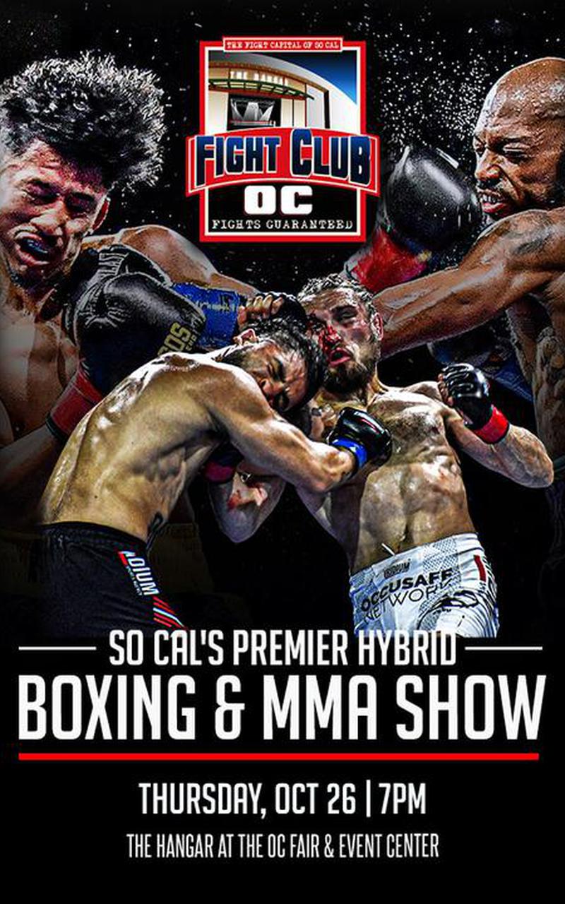 Fight Club OC - Boxing Poster September 17, 2023