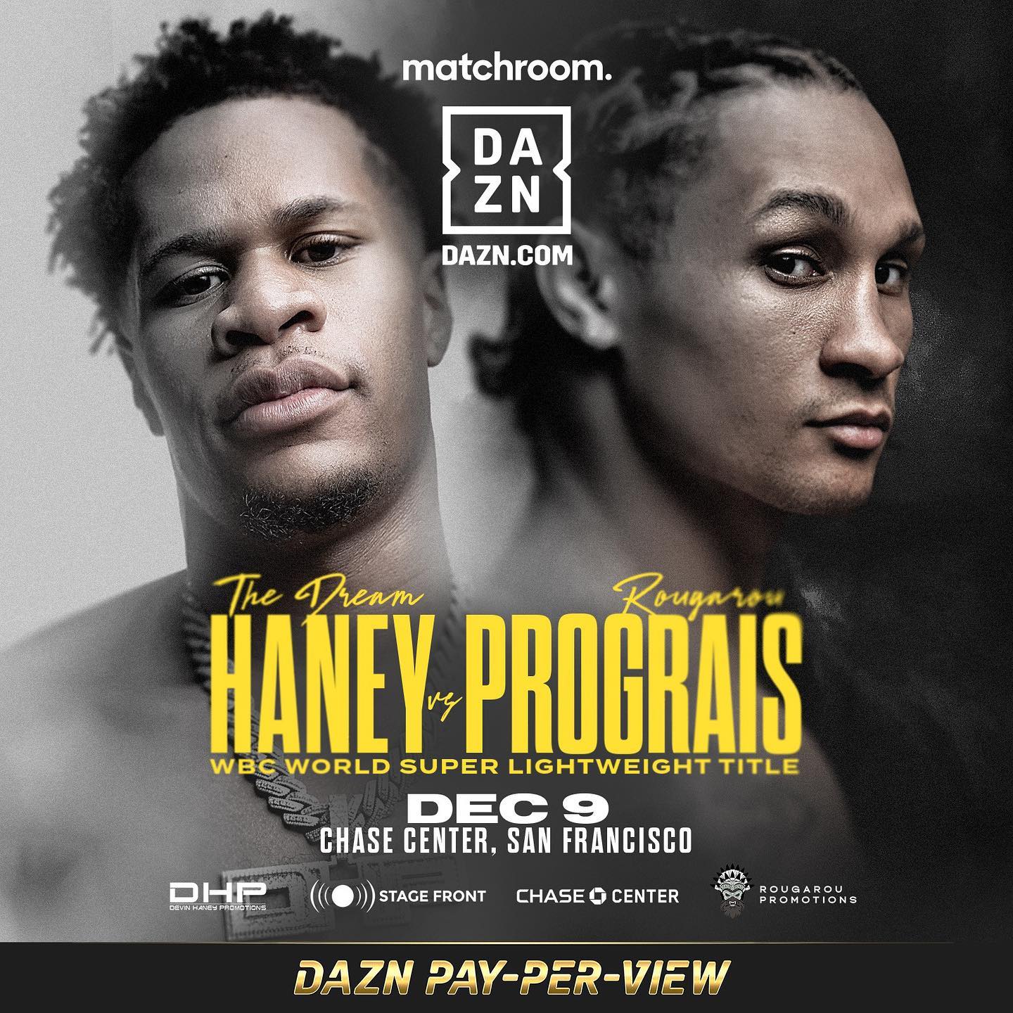 Haney vs. Prograis Poster October 01, 2023