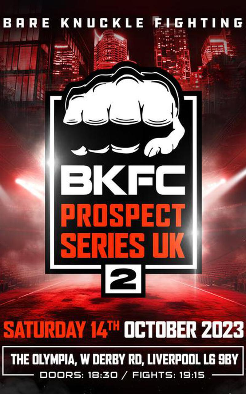 BKFC Prospects 2 UK Poster October 01, 2023