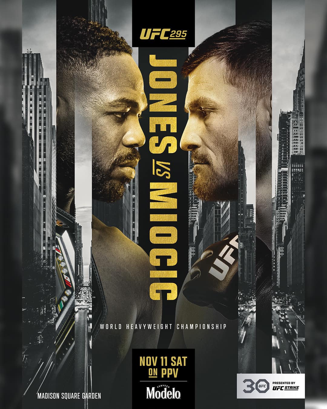 UFC 295 Poster October 07, 2023