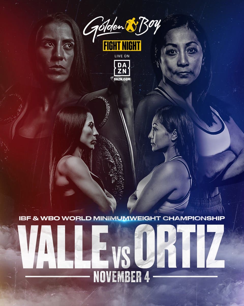 Valle vs. Ortiz Poster October 15, 2023