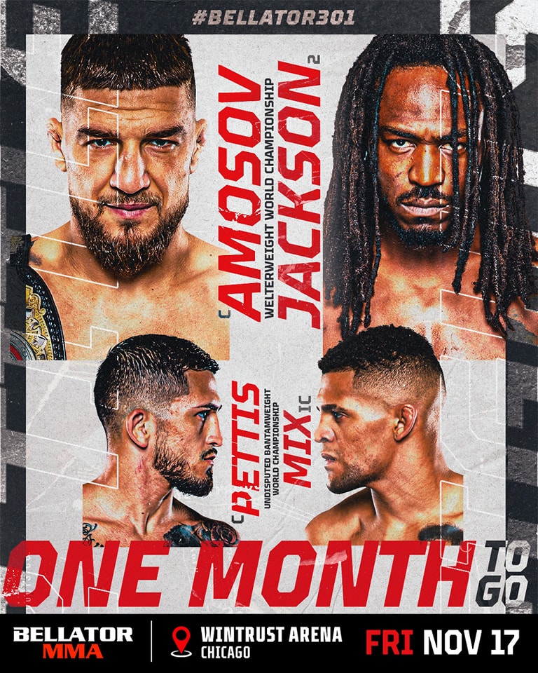 Bellator 301 Poster October 23, 2023